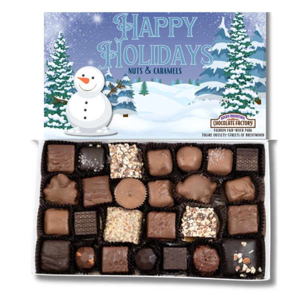 Nut and Caramel Chocolates Gift Box